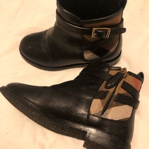Burberry Girls Ankle Booties